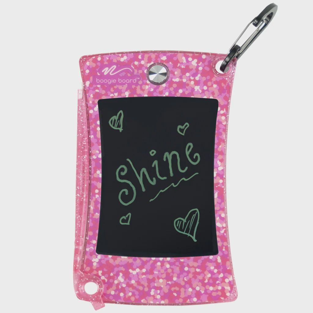 Boogie Board Pink Jot Pocket Writing Tablet - Shimmer Collection