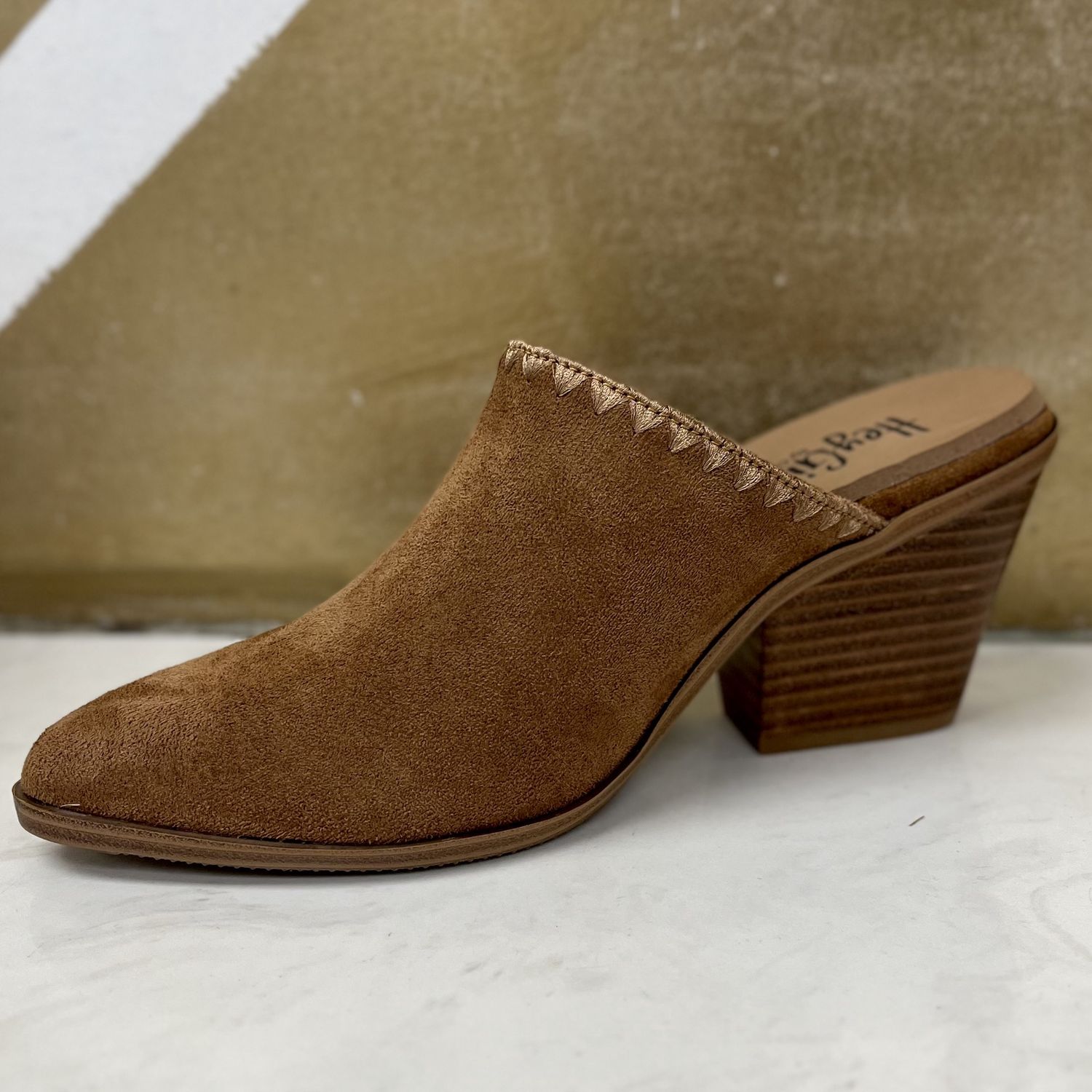 Corkys Tobacco Faux Suede Sizzle Wedges