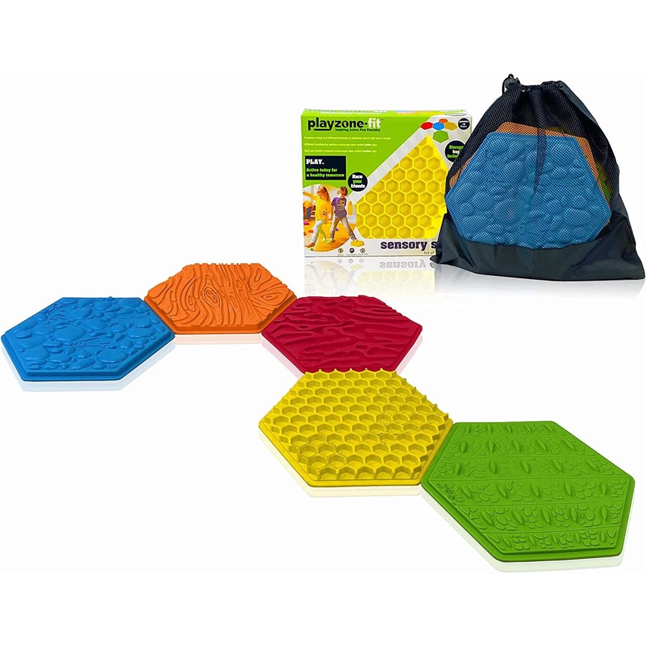 PlayZone Fit Set of 5 Sensory Steps