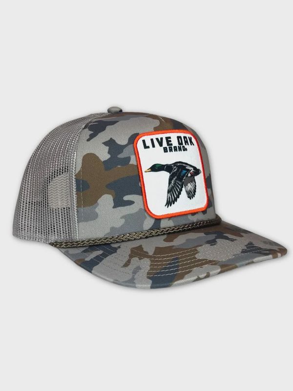 Live Oak Camo Mallard Trucker Hat