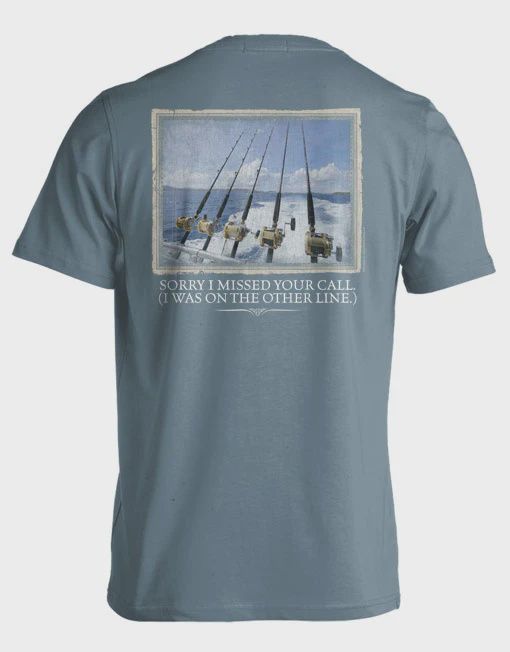 Live Oak Missed Call Salt Fishing T-Shirt