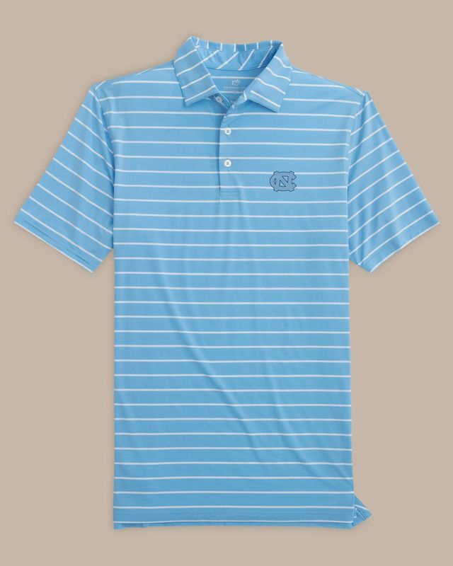 Southern Tide Rush Blue UNC Space Dye Polo