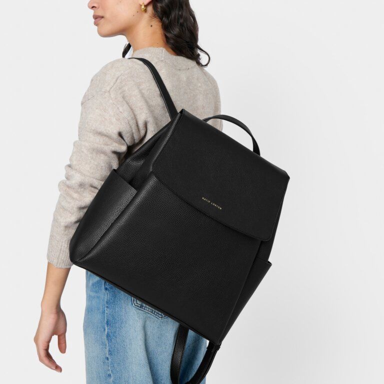 Katie Loxton Black Romy Large Backpack