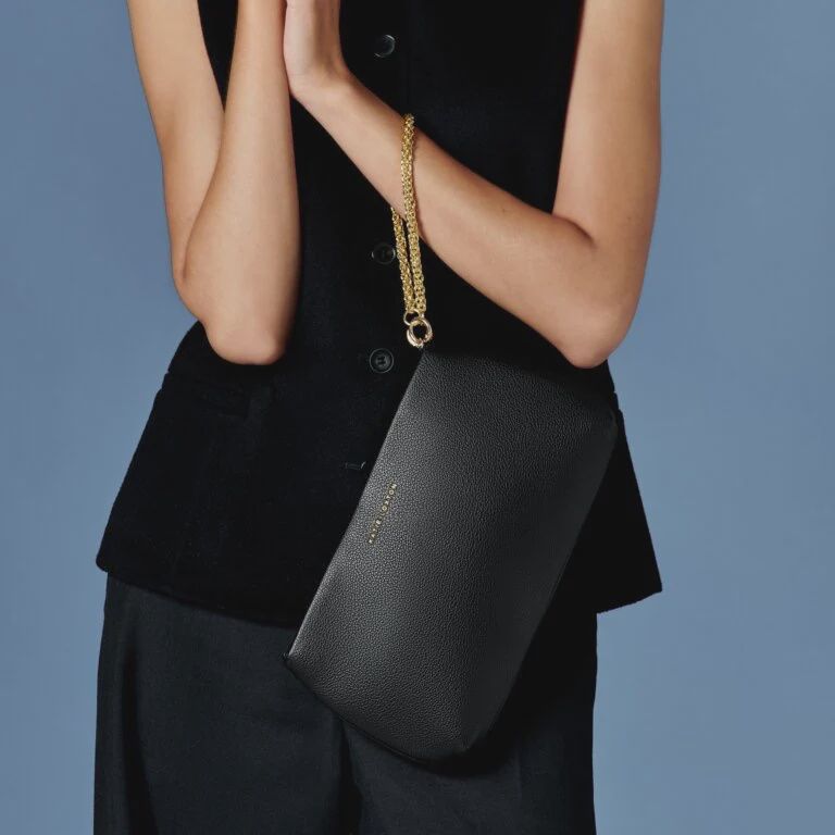 Katie Loxton Black Margot Crossbody Bag