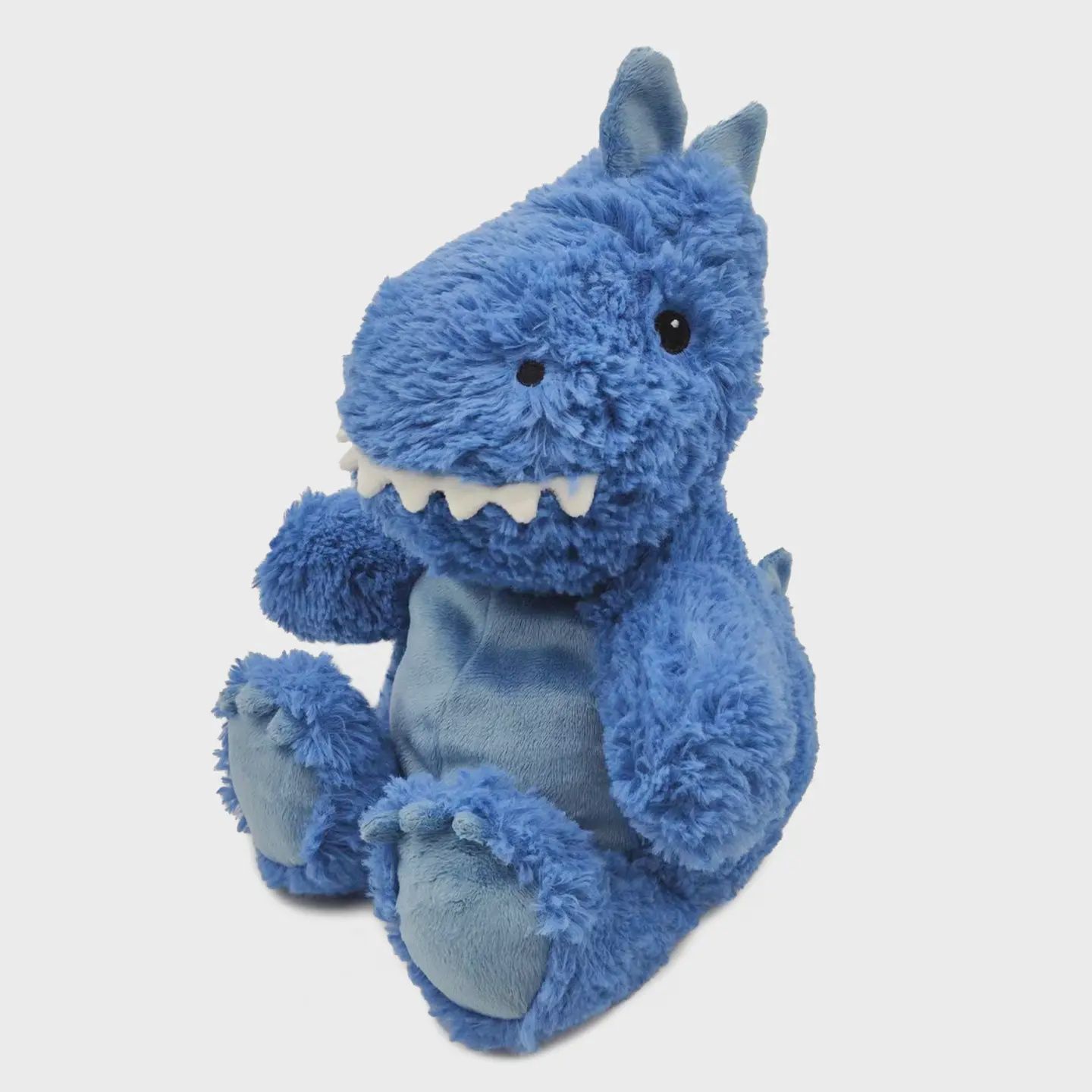 Warmies Blue T-Rex Microwavable Plush