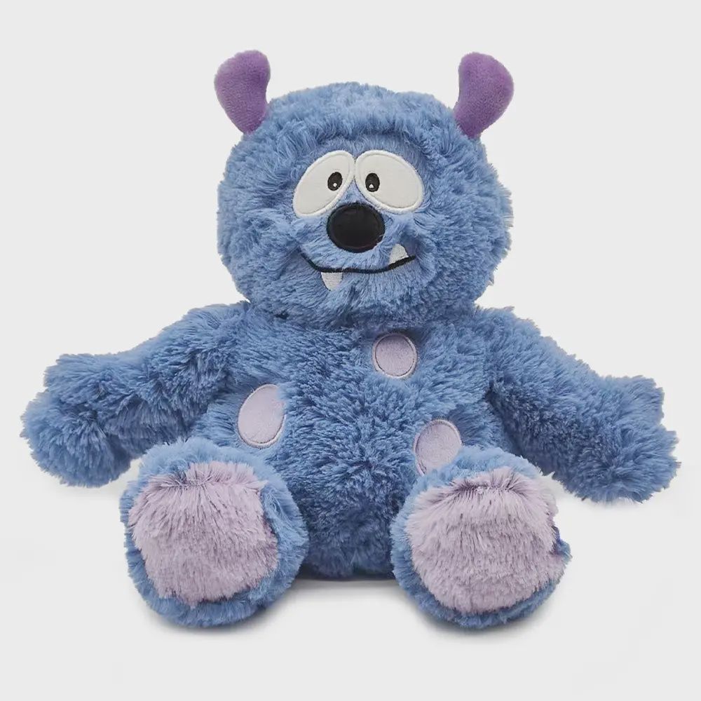 Warmies Blue Monster Microwavable Plush
