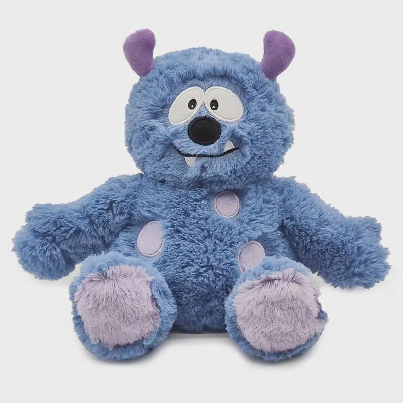 Warmies Blue Monster Microwavable Plush