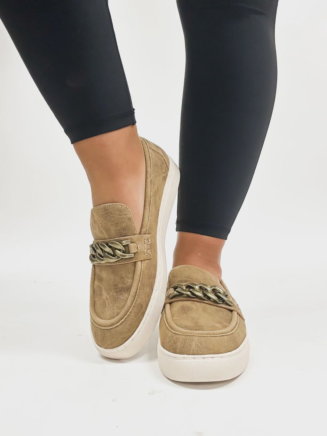 Corkys Tan Chain Reaction Shoes
