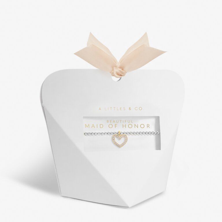 Bridal From The Heart Gift Box &#39;Maid Of Honor&#39; Bracelet