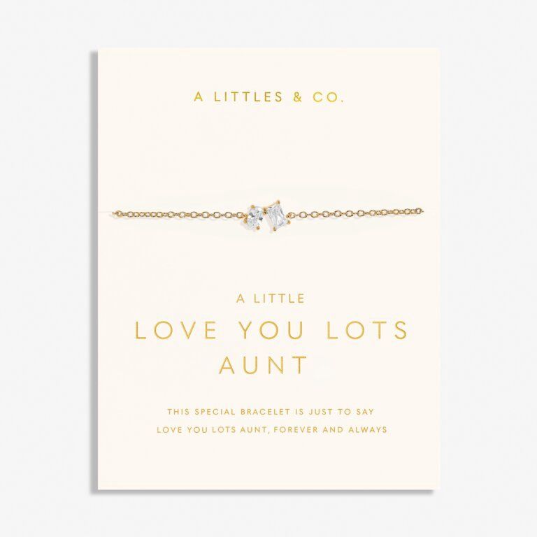 Love You Lots &#39;Love You Aunt&#39; Bracelet
