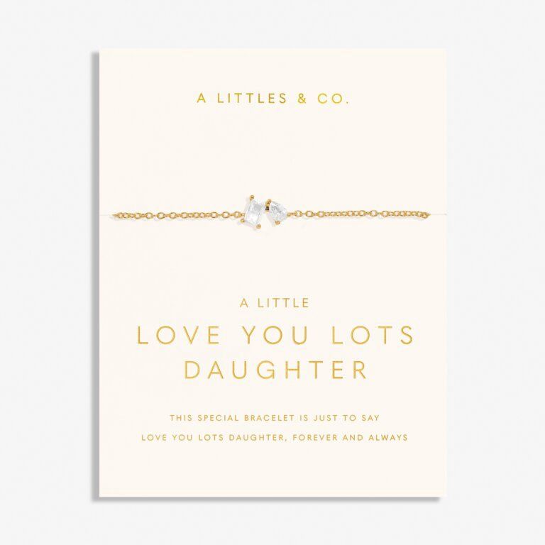 Love You Lots &#39;Love You Daughter&#39; Bracelet