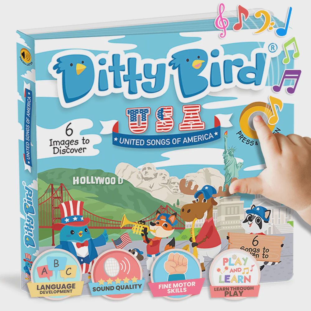 Ditty Bird United Songs of America Book