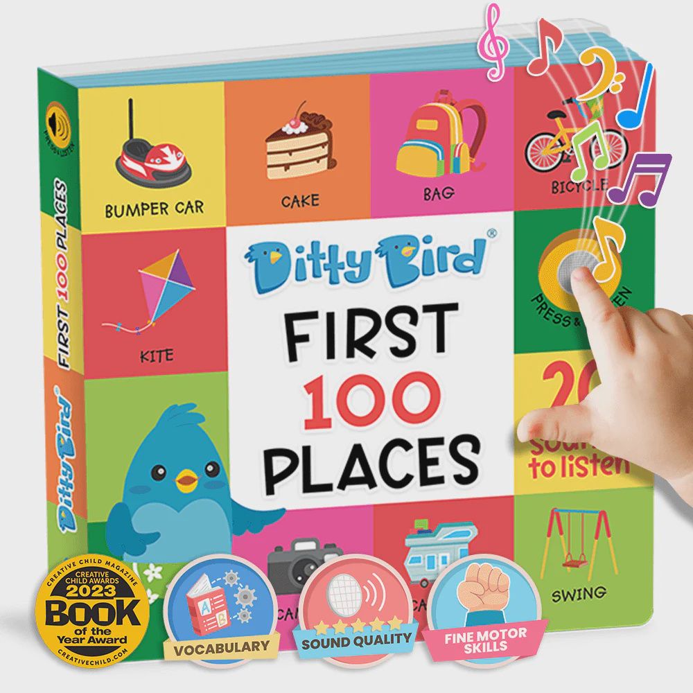 Ditty Bird 100 Places Sound Book
