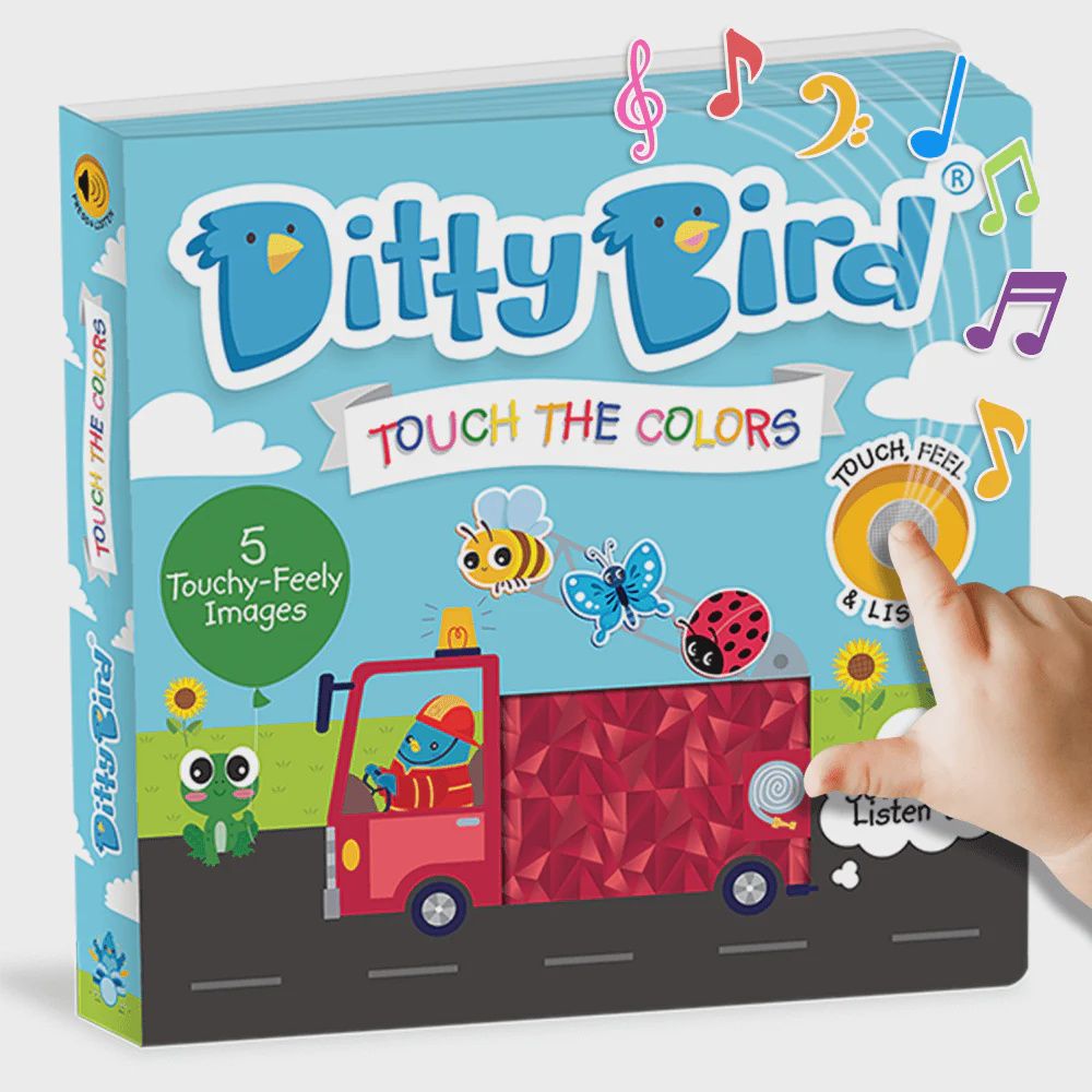 Ditty Bird Touch the Colors Book