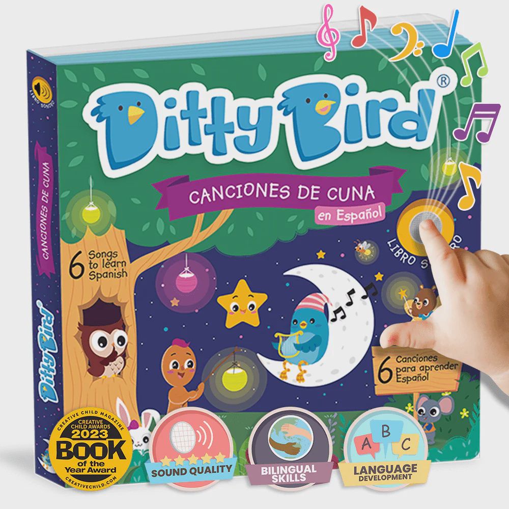 Ditty Bird Canciones de Cuna en Español Book