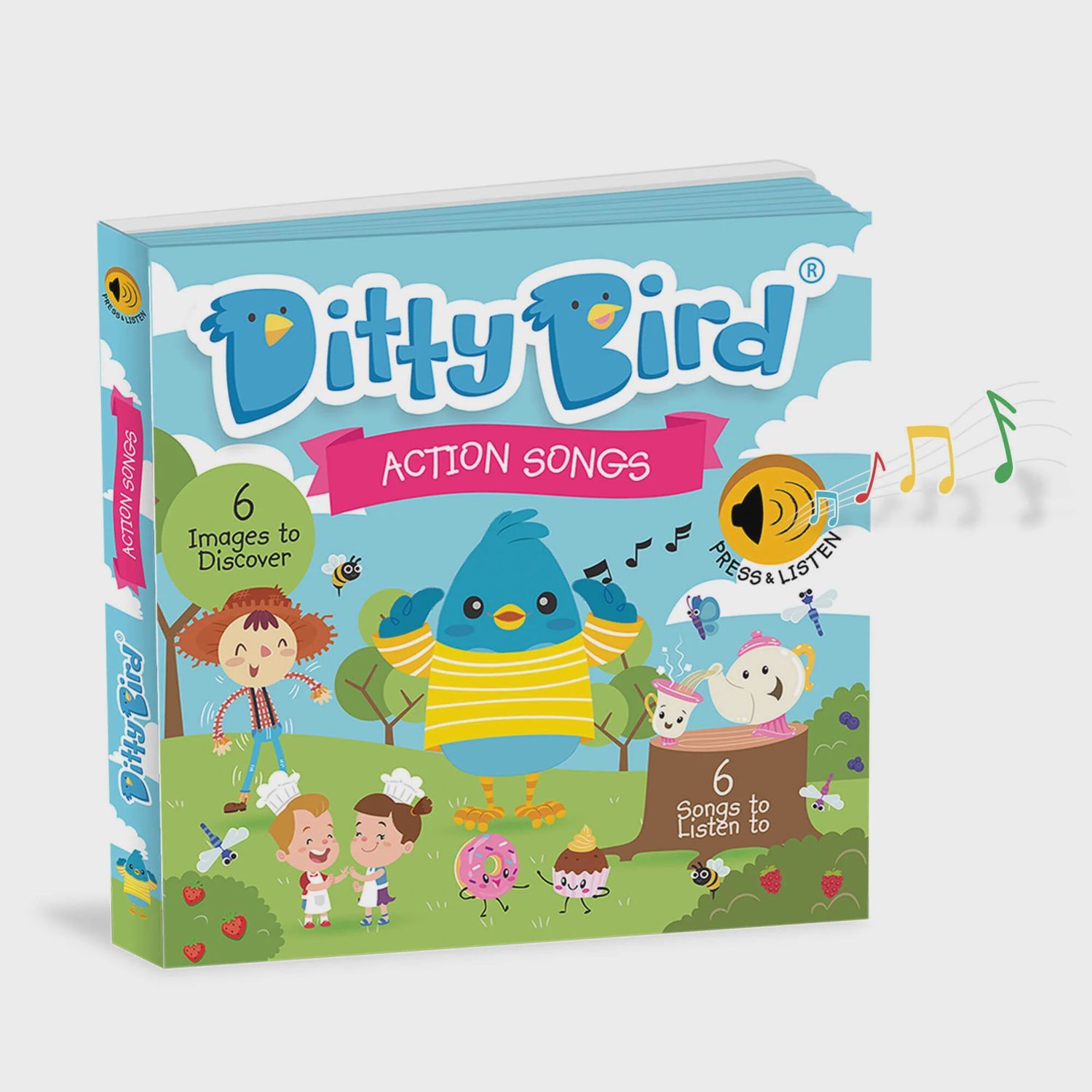 Ditty Bird Action Songs Book