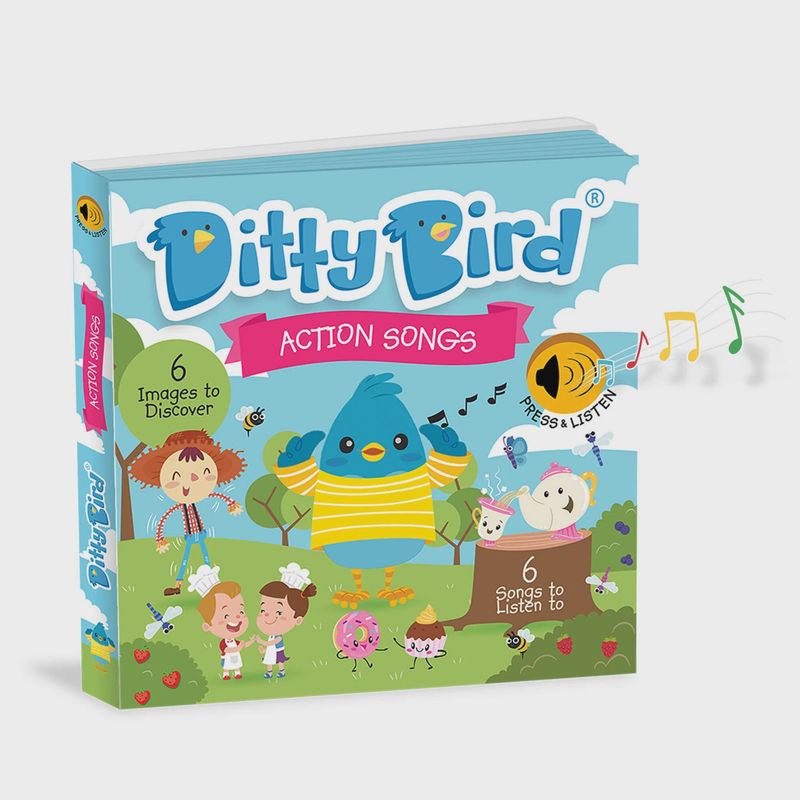 Ditty Bird Action Songs Book