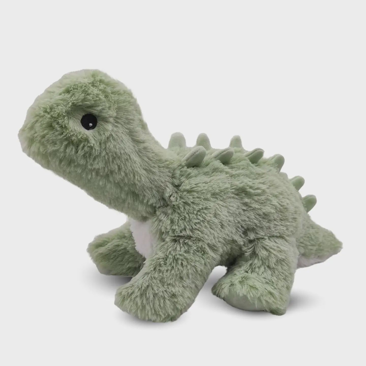 Warmies Green Long Neck Dinosaur Microwavable Plush