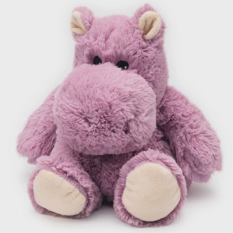 Warmies Purple Hippo Microwavable Plush