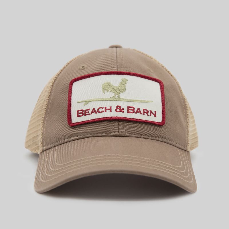 Beach and Barn Big Ol&#39; Patch Unstructured Hat