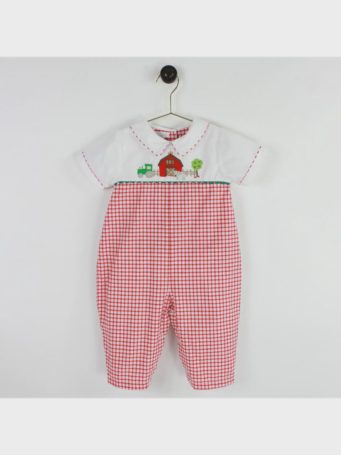 Barn Scene Applique Longall