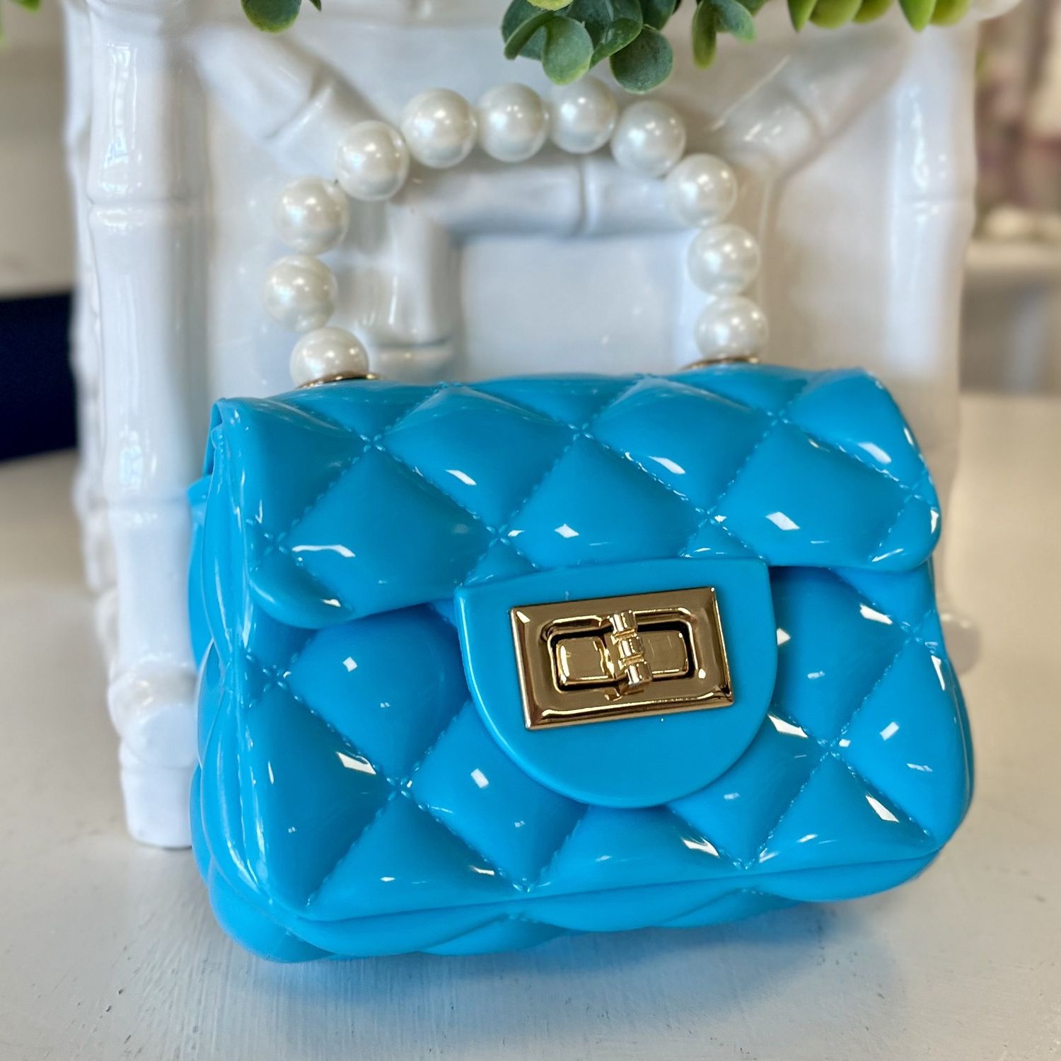 Jelly Clutch Mini, color: Agua