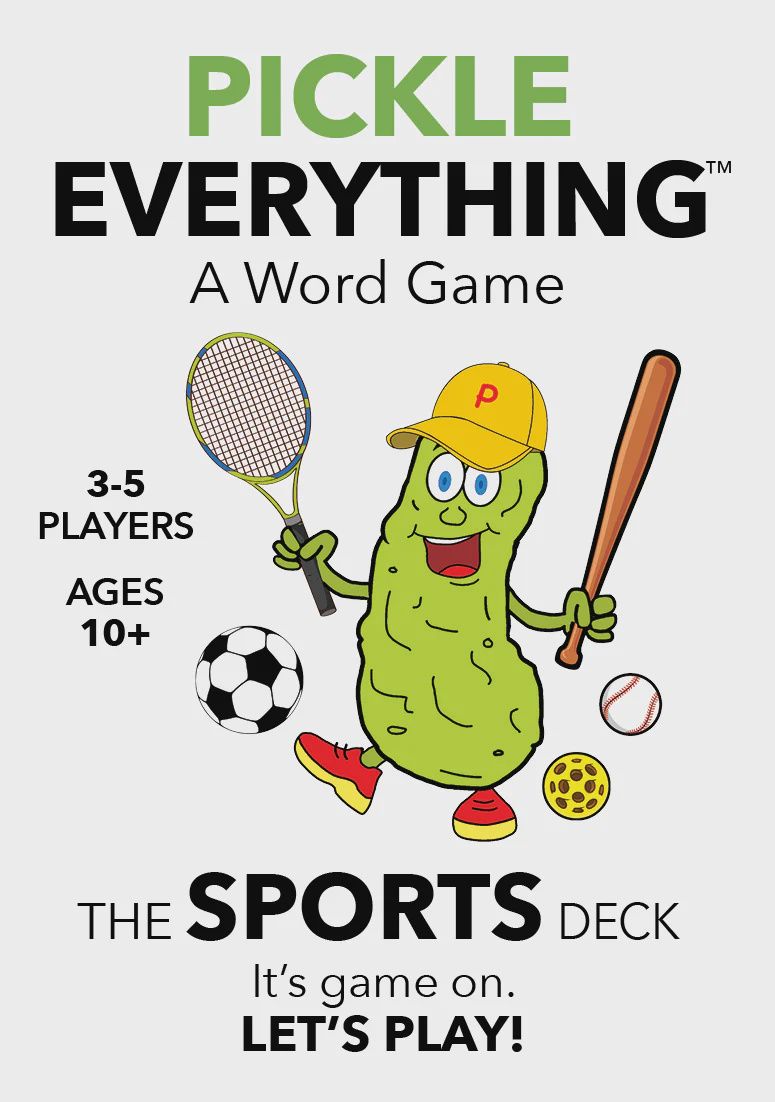 Pickle Everything Sports Word Game