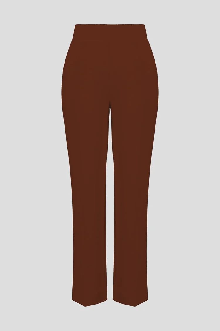 Classic Straight Pant - Seasonal Colors- Cinnamon