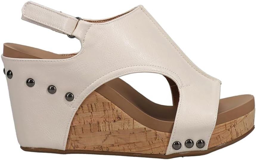 Corkys Tiffanee Ivory Wedge