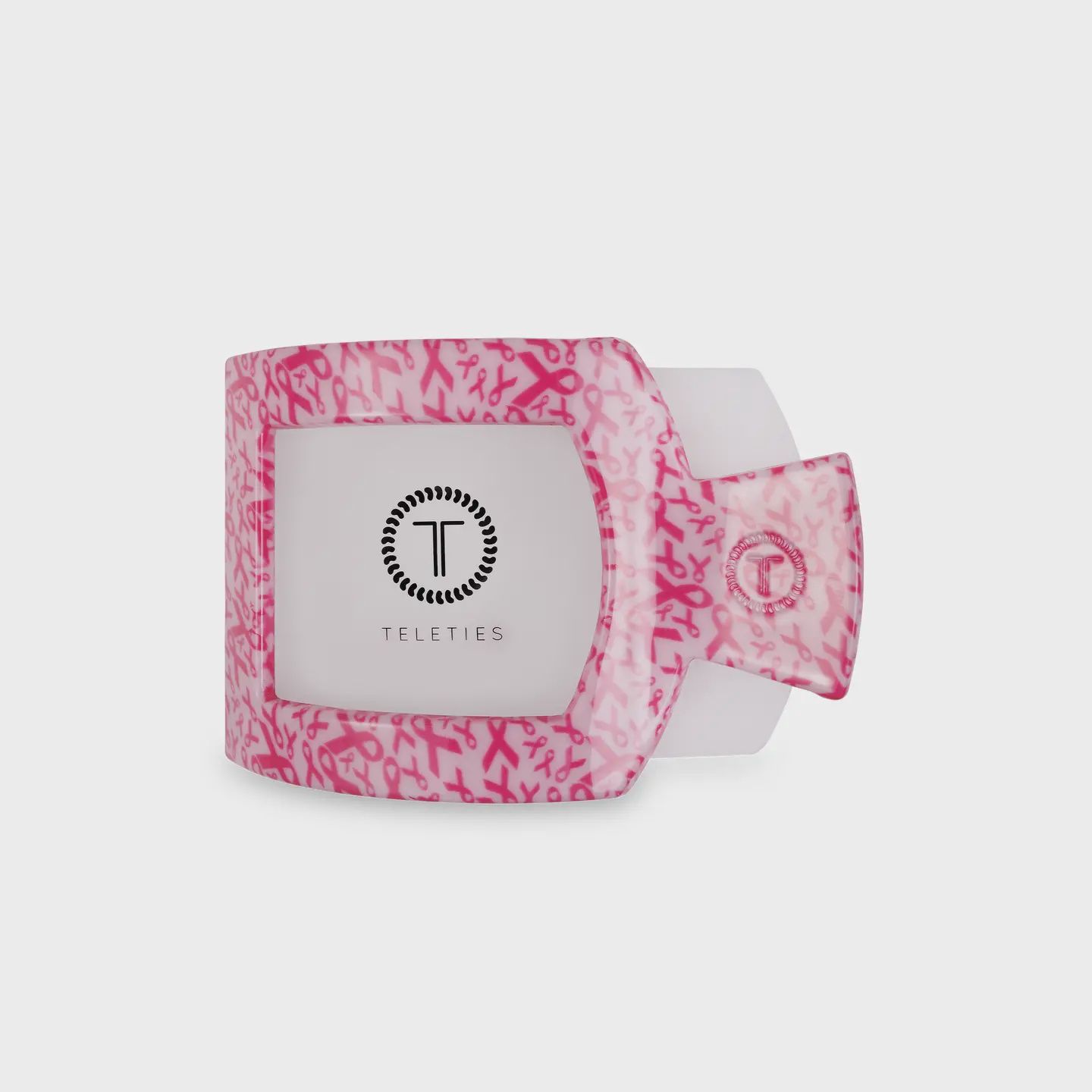 Teleties Wrapped in Ribbons Medium Square Flat Hair Clip