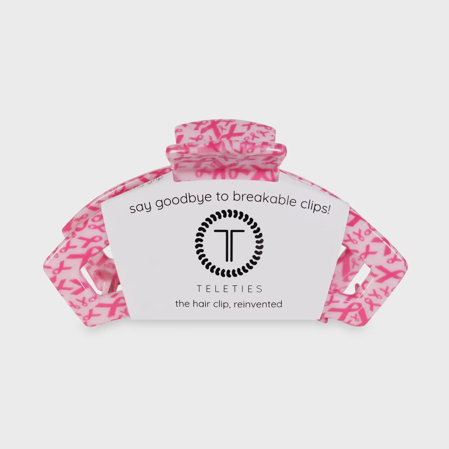 Teleties Wrapped in Ribbons Medium Open Hair Clip