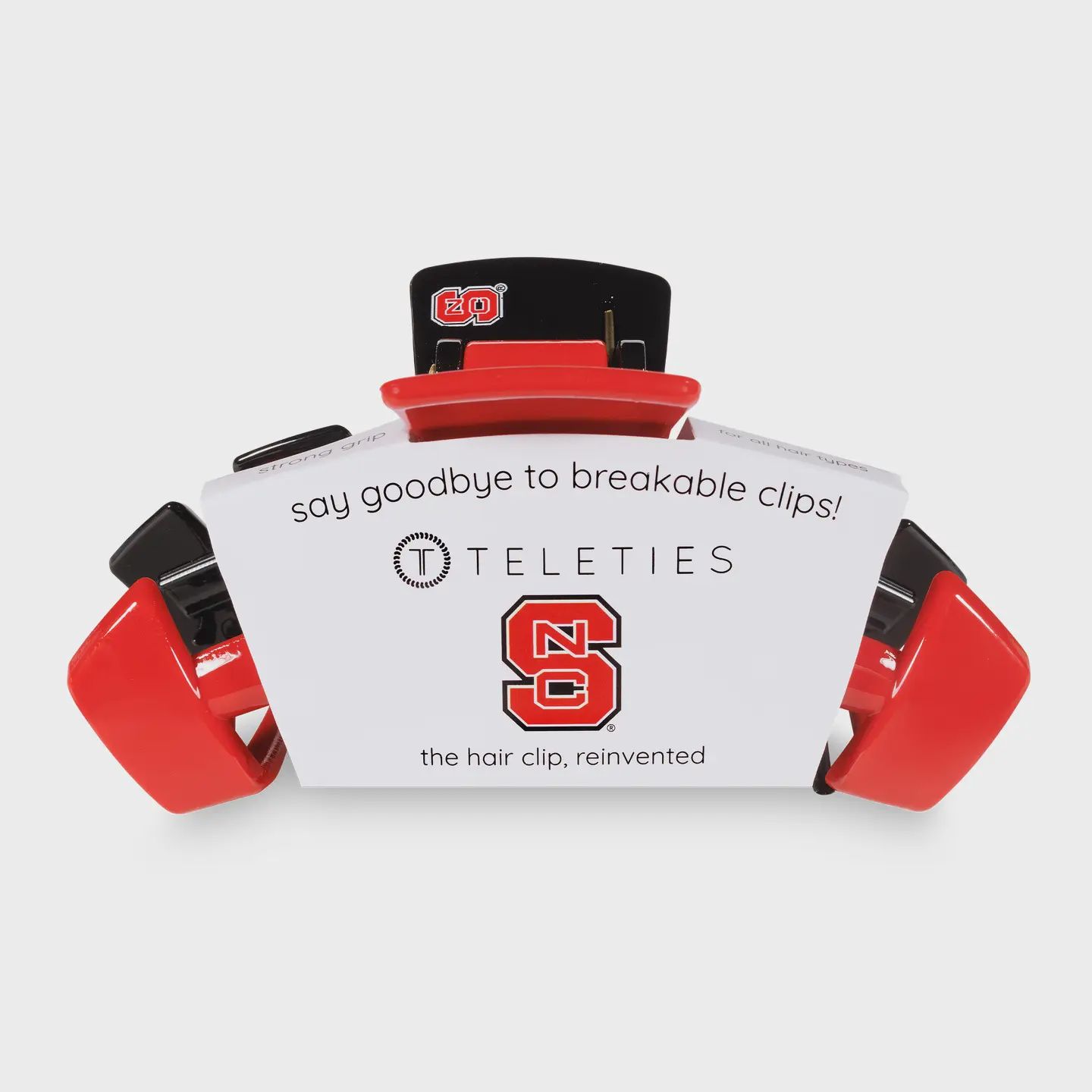Teleties NC State Large Classic Hair Clip