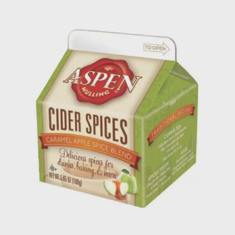 Aspen Mulling Spices - Caramel Apple - 5.65oz Carton