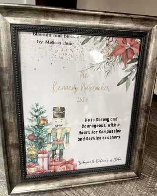 The Kennedy Nutcracker Garden Flag