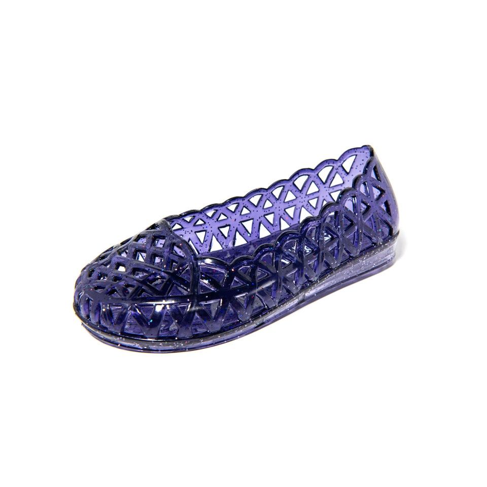 Del Sol Color-Changing Purple Jelly Shoes