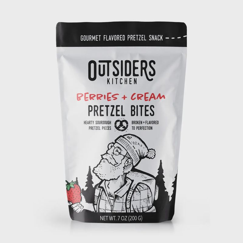 Outsiders Kitchen Berries + Cream Pretzel Bites