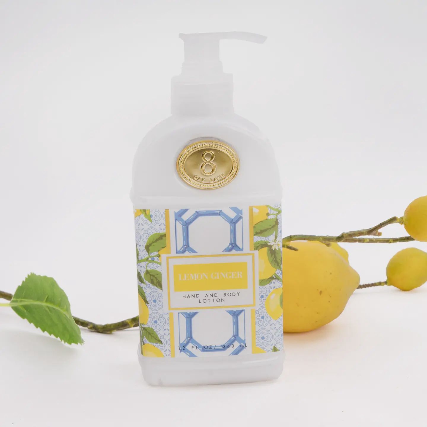 Oak Lane Lemon Ginger 300ml Hand &amp; Body Lotion