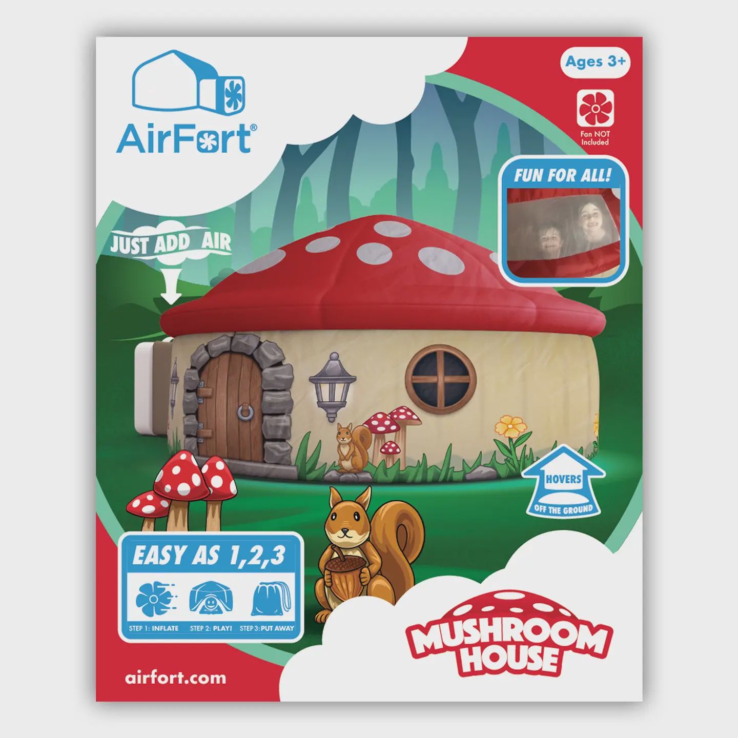 AirFort  Mushroom House