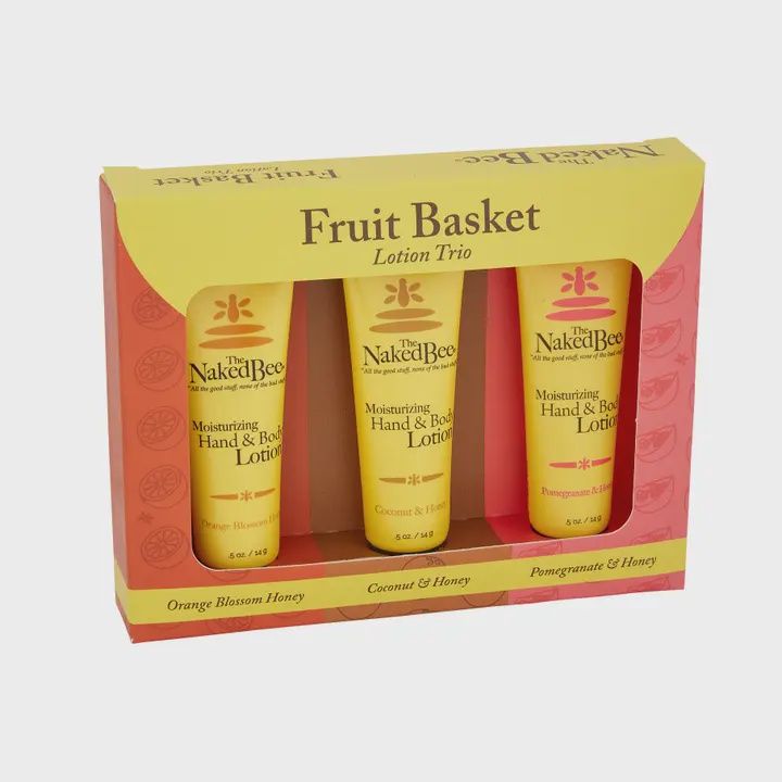 The Naked Bee Fruit Basket Lotion Trios