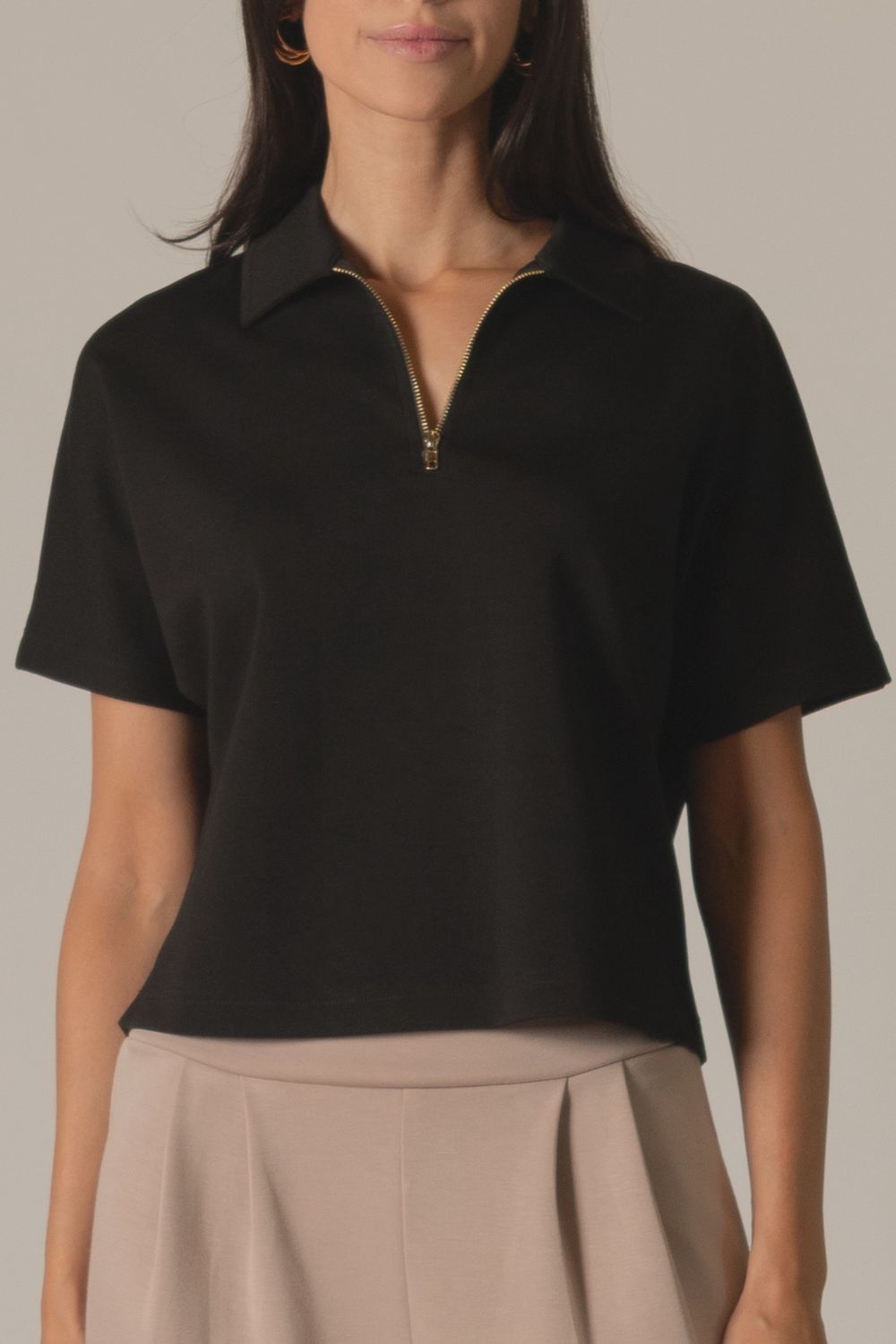 P. Cill Butter Modal Short Sleeve Top, Size: XS