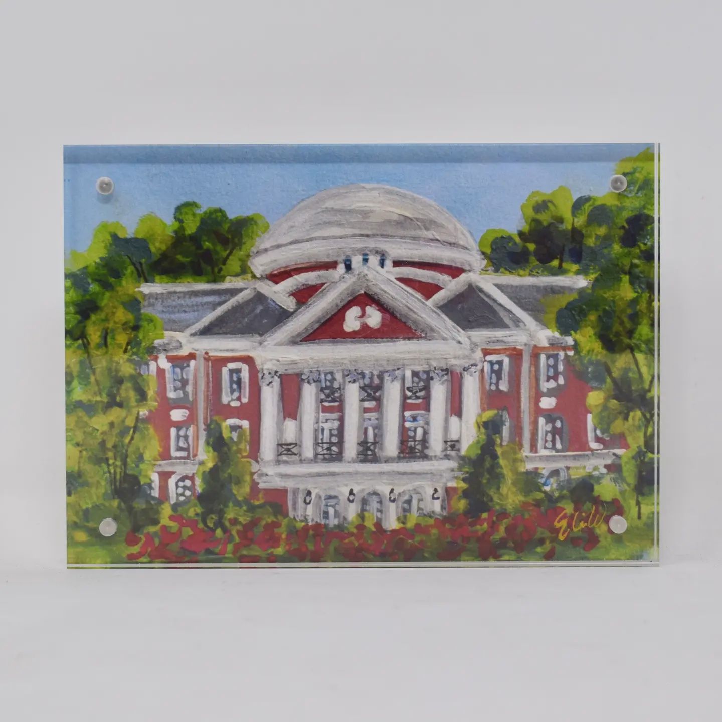 Have Mercy Gifts Meredith College Landmark Acrylic Block - 5x7