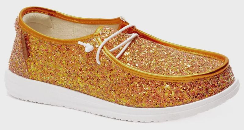 Corkys Orange Glitter Kayak Shoes