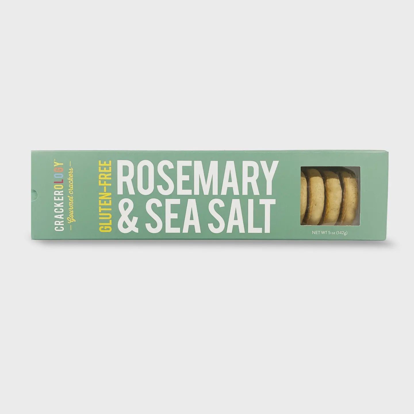 Crackerology Gluten-Free Rosemary &amp; Sea Salt Crackers
