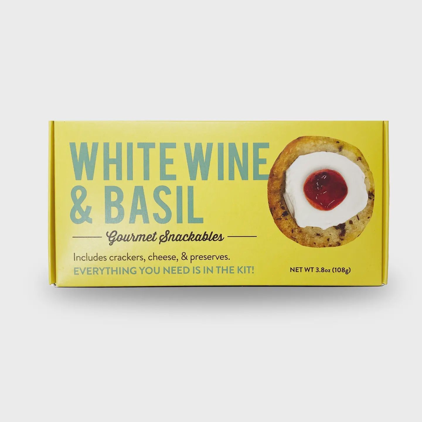 Crackerology Snackable White Wine &amp; Basil