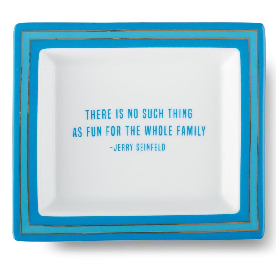 Two&#39;s Company Wise Sayings Gentlemen&#39;s Desk Tray - Jerry Seinfeld