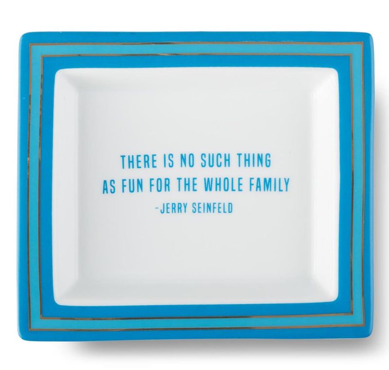Two&#39;s Company Wise Sayings Gentlemen&#39;s Desk Tray - Jerry Seinfeld