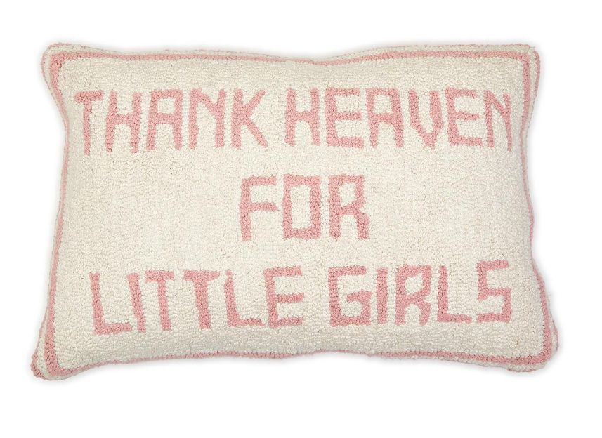 Two&#39;s Company Thank Heaven For Little Girls Pink
