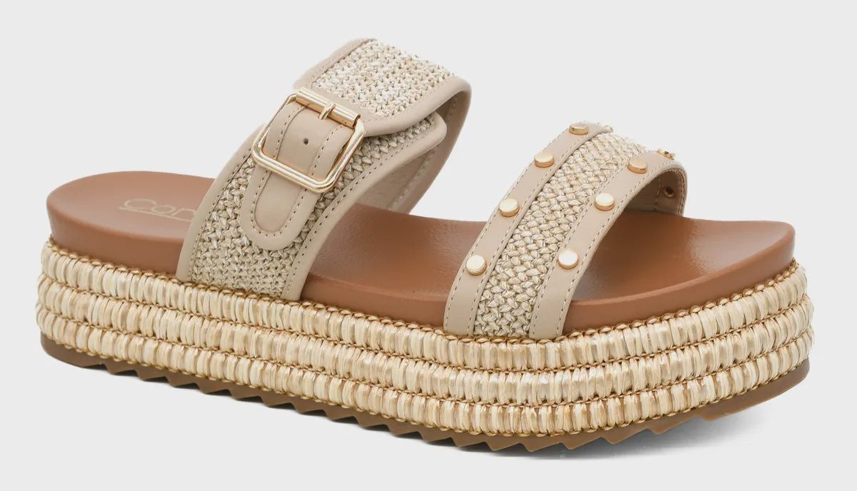 Corkys Walk of Shame Sandal- Natural Raffia