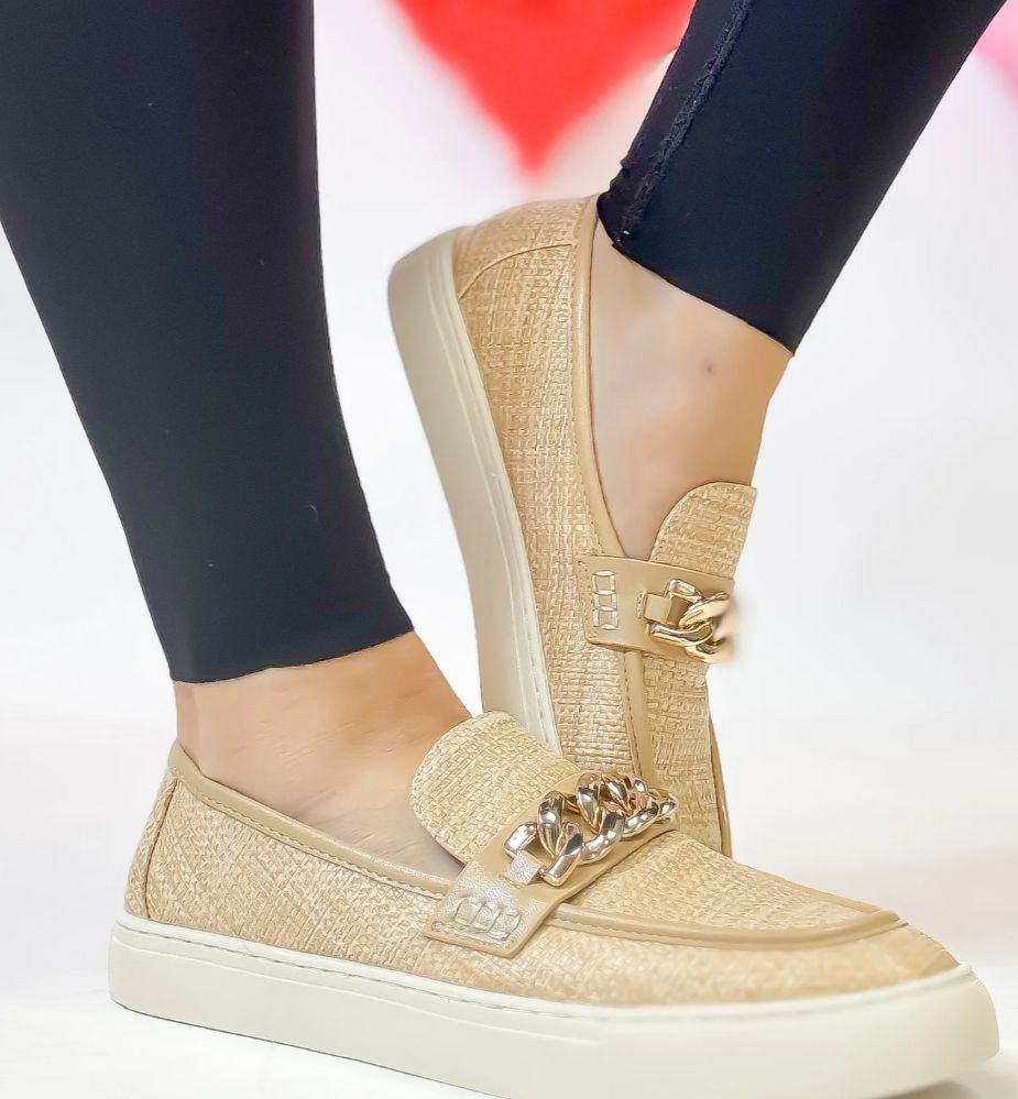 Corky&#39;s Raffia Chain Reaction Shoes