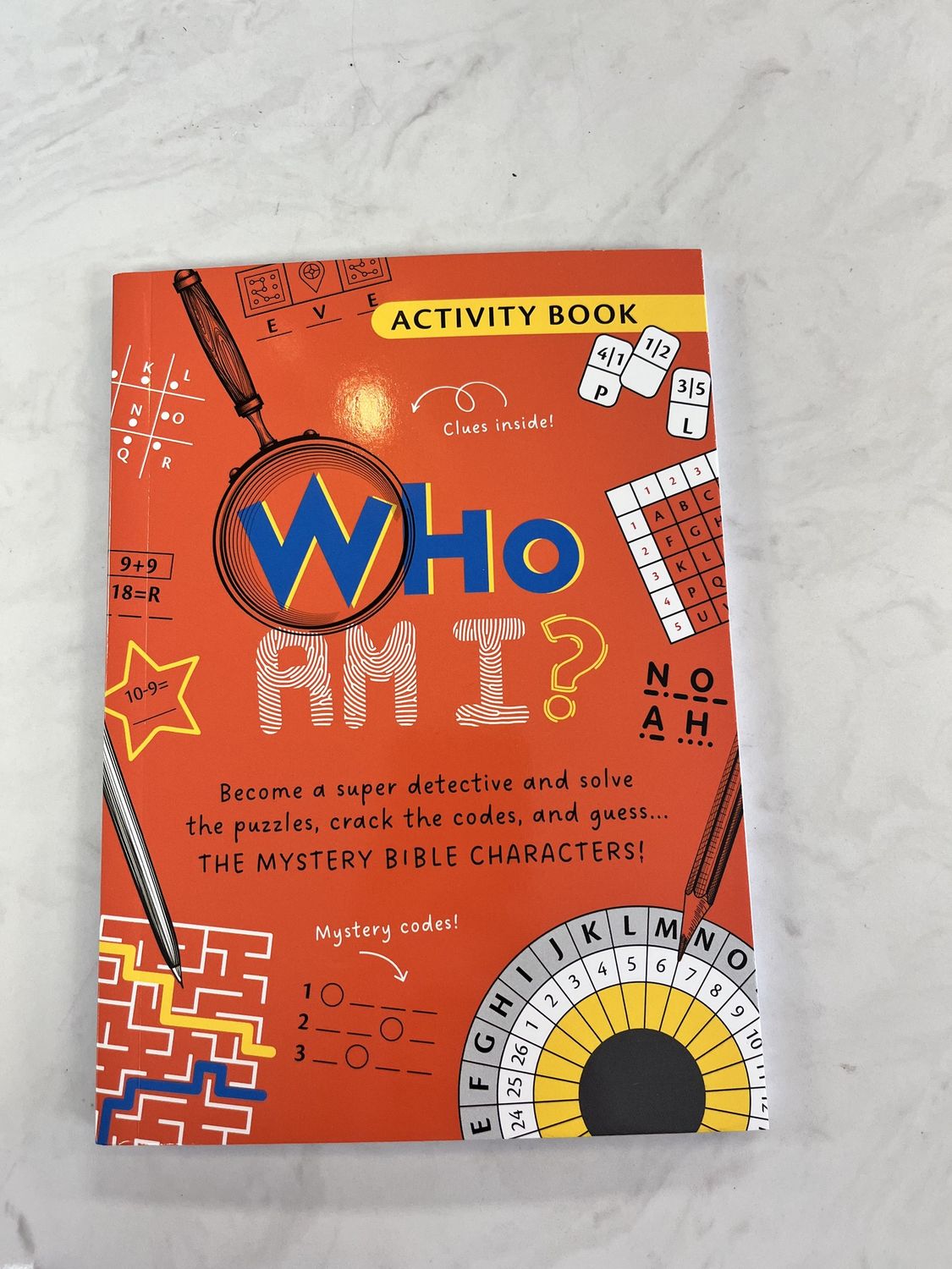 Christian Art Who Am I Activity Book